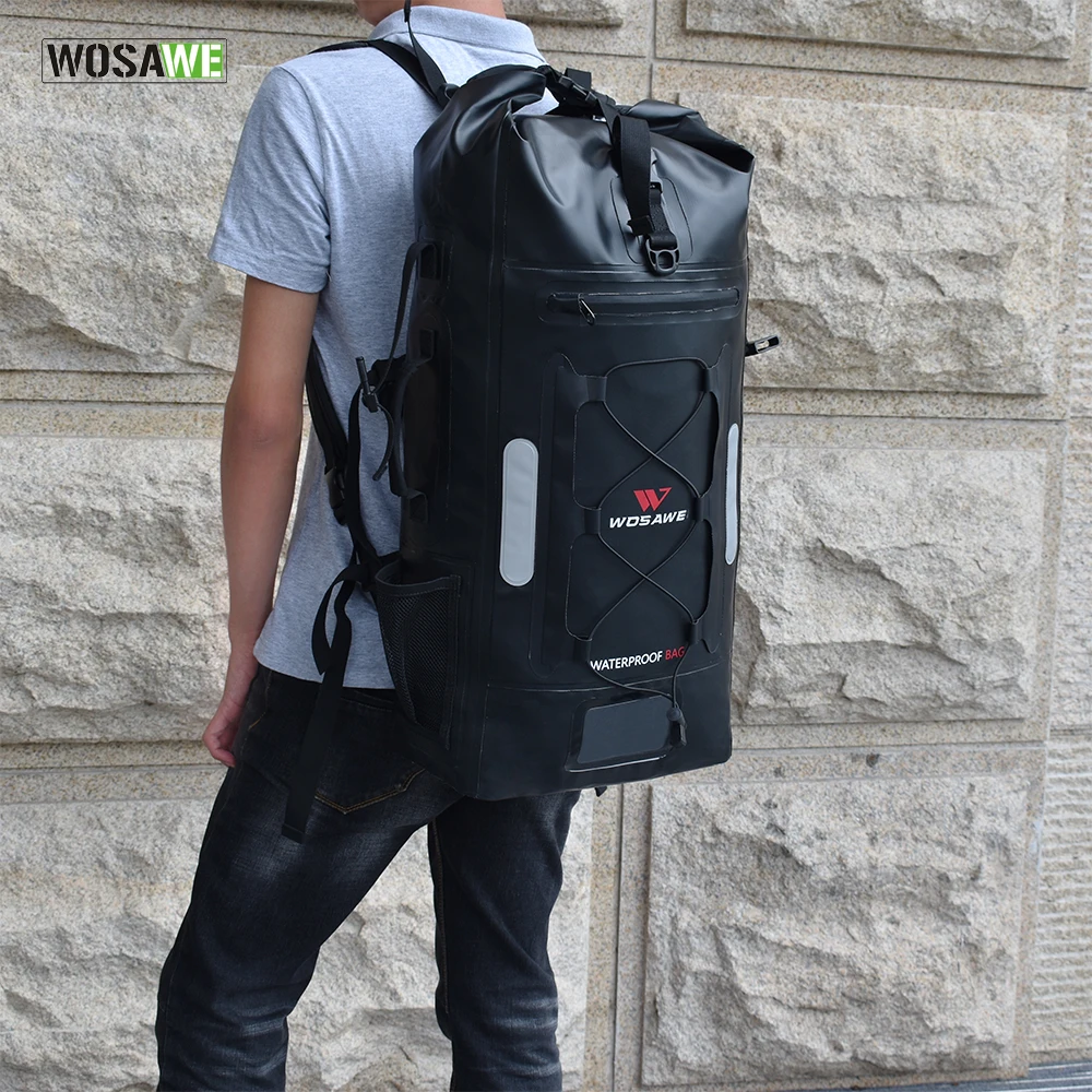 

WOSAWE Waterproof Bicycle Bag Bike MTB Outdoor Enquipment 30L Motorcycle Off-road Long Trip Cycling Backpack Riding Bicycle Bag