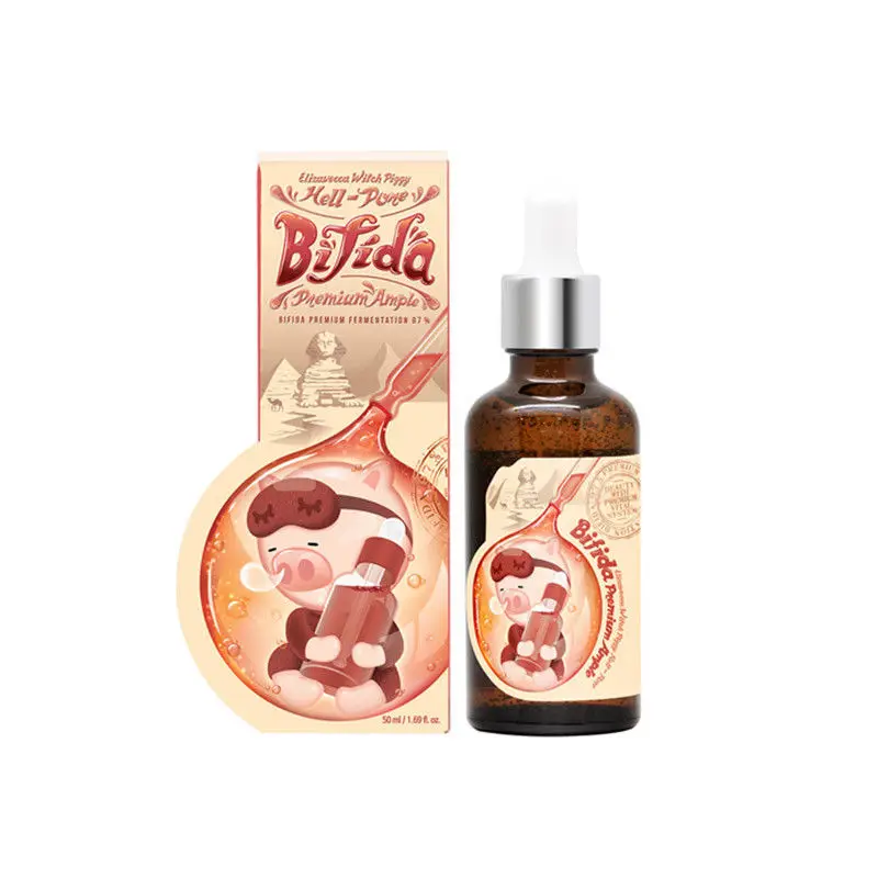 

Korea Cosmetic ELIZAVECCA Hell Pore Bifida Premium Ample 50ml Facial Serum Anti Wrinkle Essence Whitening Moisturizing Cream