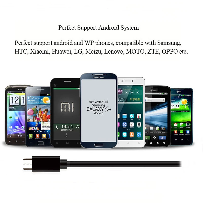 Micro USB кабель 2A Быстрая зарядка для передачи данных Samsung Xiaomi Tablet Android зарядный Microusb