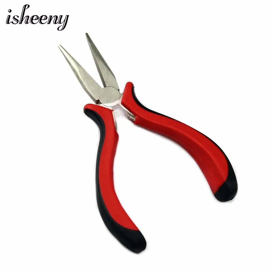 

Multi-Function Flat Tip Hair Extension Plier For Nano Rings MicroBeads Links Professional Remove Hair Accessories