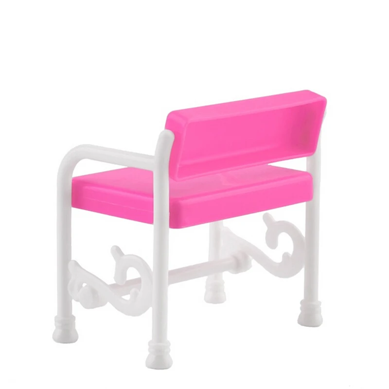 2PCS/ Set Fancy Classical Dresser Table Chair Kids Girls Play House Bedroom Toy Girls Accessories For Doll Furniture 2PCS/ Set Fancy Classical Dresser Table Chair Kids Girls Play House Bedroom Toy Girls Accessories For Doll Furniture