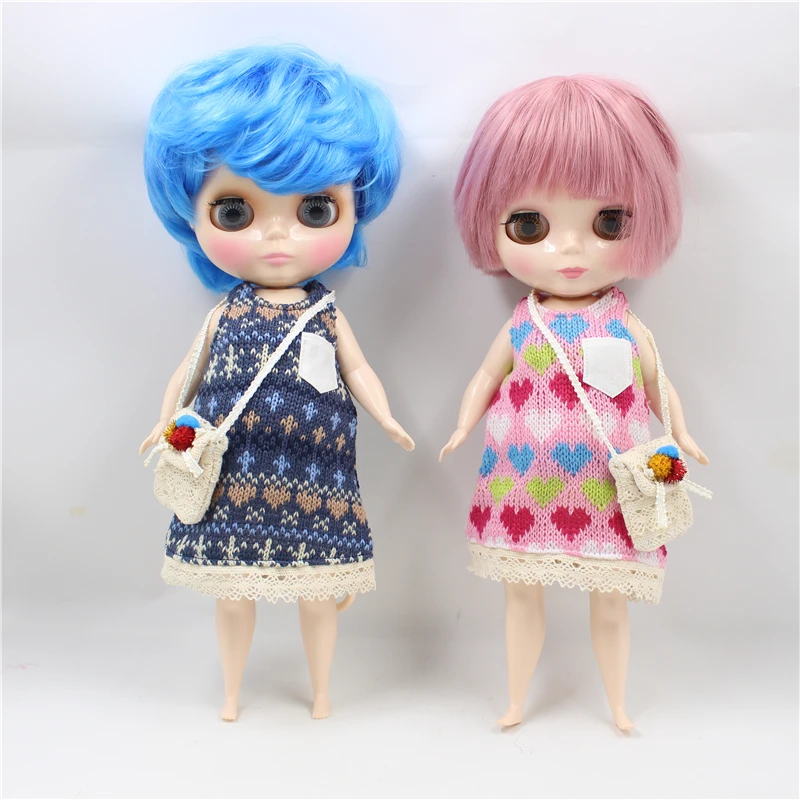 Free-shipping-Sleeveless-Sweater-with-handbag-suitable-for-Plump-Blyth-F-D-toys-professional-design (3)