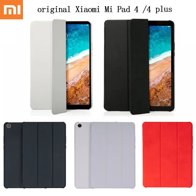 Оригинальный умный чехол для Xiaomi Mi Pad 4 /4 Puls планшетный ПК Матовый кожаный флип
