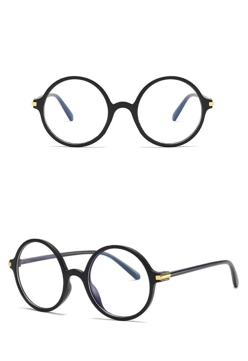 Модные женские круглые очки, оправа, мужские Оптические очки, ретро очки, компьютерные очки, прозрачные очки