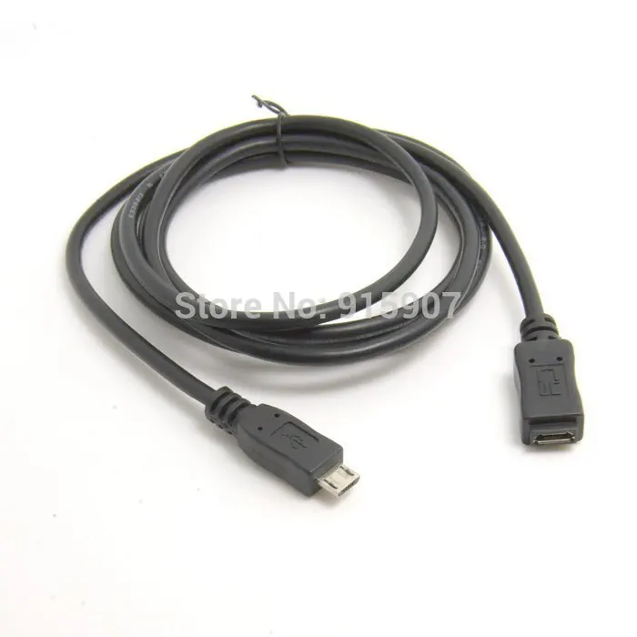 

CYDZ 5ft Full Pin Connected Micro USB 2.0 Type 5Pin Male to Female Cable for Tablet & Phone & & OTG Extension