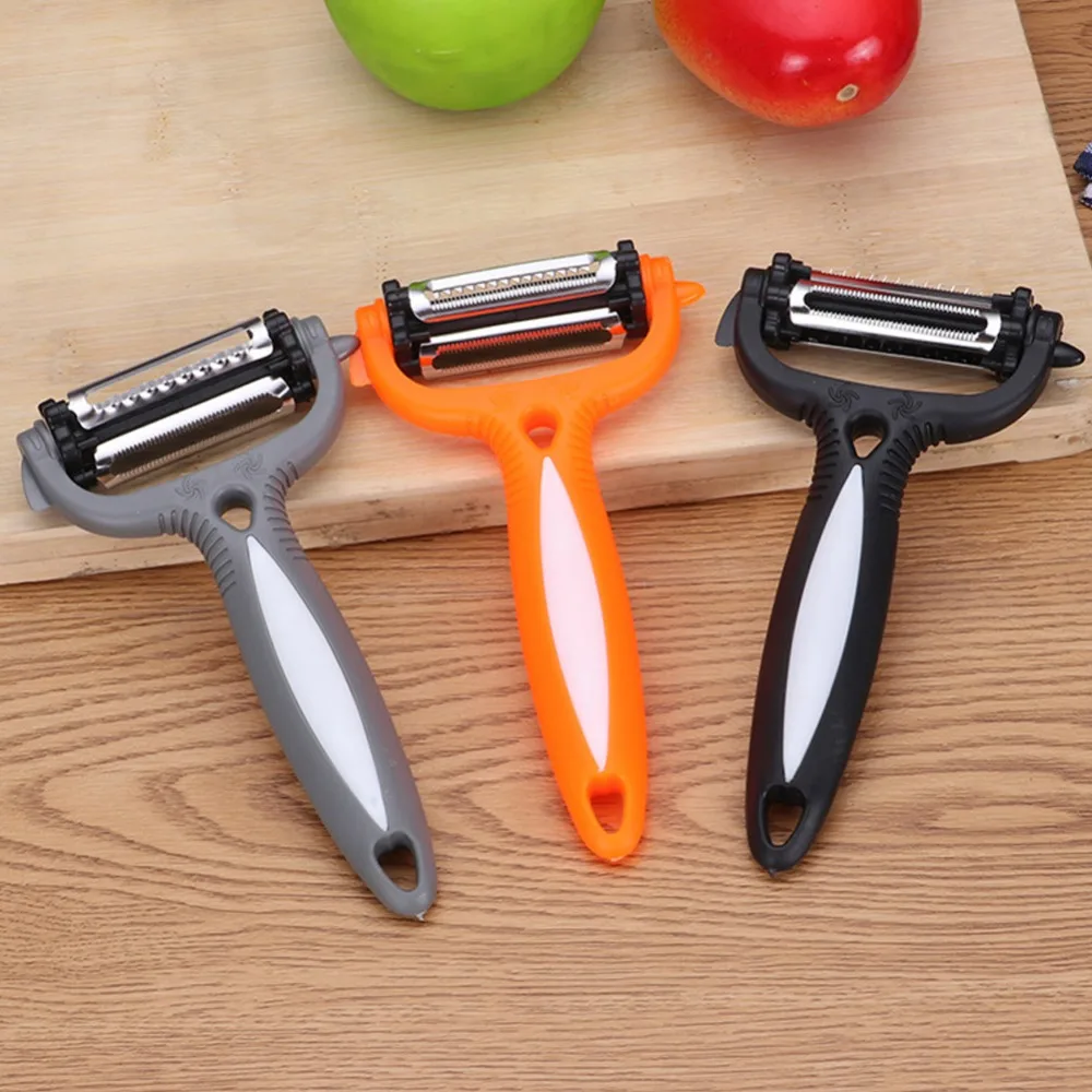 Three in one multifunctional apple peeler melon fruit grater scraping fruit peeling knife