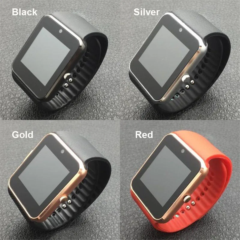 Slimy Bluetooth Smart Watch GT08 Support 2G SIM TF Camera Smartwatch for Android Phone Women Men Kids Clocks Hours PK DZ09 A1 Y1