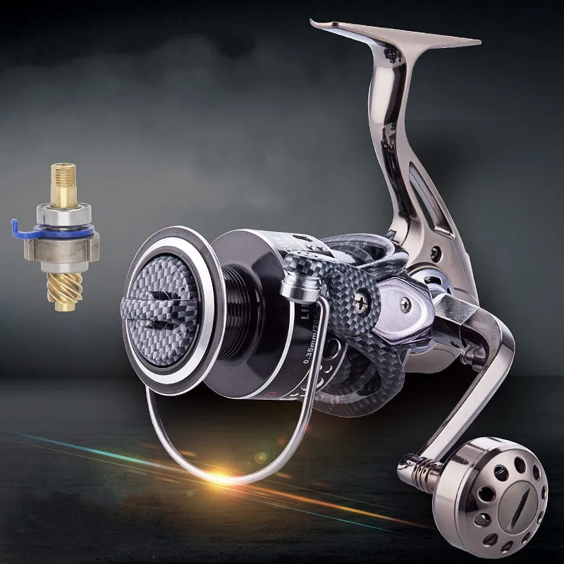 Battlesea 12000 molinete 13 + 1BB المغذية Carretilha دي pesca الفولاذ المقاوم للصدأ الصيد بكرة النار الصب الكارب الملح الغزل بكرات