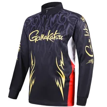 Новинка, летняя мужская рубашка для рыбалки Gamakatsu Dawa, дышащая, гигроскопичная, быстросохнущая, анти-УФ, одежда для рыбалки и пеших прогулок