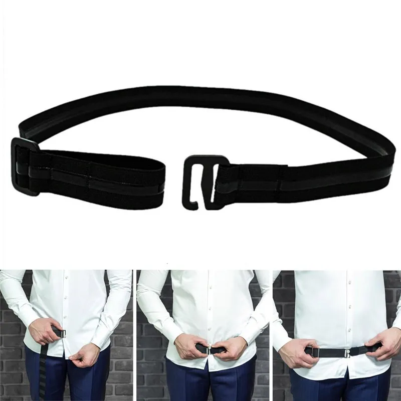 

VOGVIGO Shirt Holder Adjustable Near Shirt Stay Best Tuck It Belt for Women Men Work Interview Bussiness Use 2019