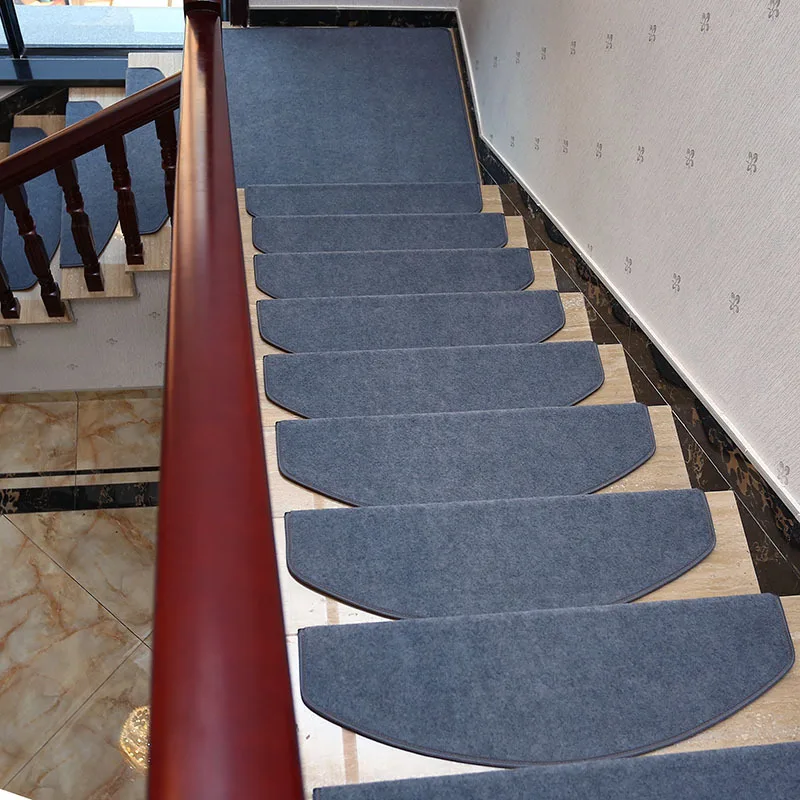 Fashion 10 Pieces Stair Carpet Sets Slip Resistance Stair Tread Mats Step Rug For Stair 65X24cm Fit For 25cm Width Stair pad Fashion 10 Pieces Stair Carpet Sets Slip Resistance Stair Tread Mats Step Rug For Stair 65X24cm Fit For 25cm Width Stair pad