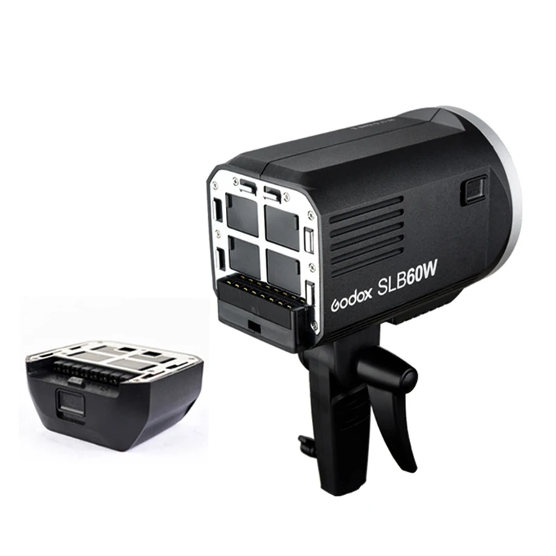 Godox SLB60W CRI 93+ 8700 mAh литий-ионный аккумулятор светодиодный свет белый 5600 K 60 W Bowens крепление наружного непрерывного освещения