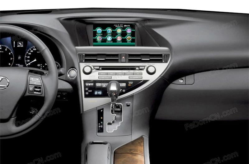 Roadrover(R) Автомобильный DVD gps навигация аудио Радио RDS BT A2DP для Lexus RX270 RX350