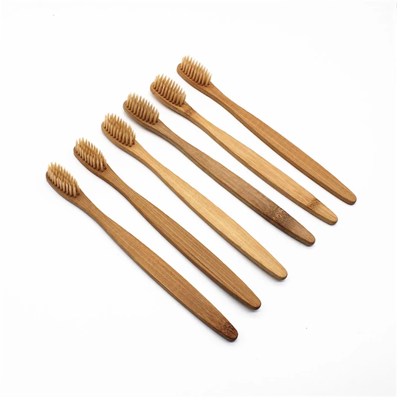 10 шт. бамбуковые зубные щётки с деревянной ручкой|wood toothbrush|toothbrush softbamboo toothbrush |