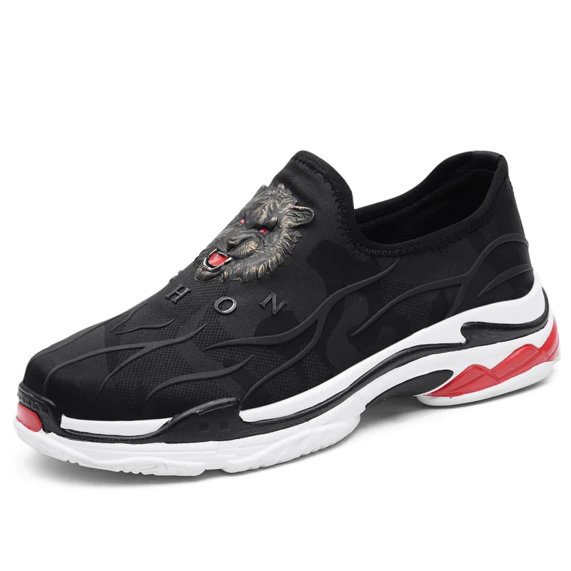 

Fashion Comfortable Men Casual Shoes Loafers Men Shoes High Quality Mesh Tiger Shoes Men Flats Hot Sale Slip-On Moccasins Shoes