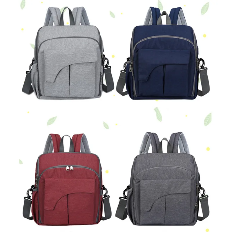 6-2 IN 1 Portable Baby Booster Seats Mummy Diaper Bag Baby Dining Chair Seat Kids Feeding Chair Traveling Baby Seat Nappy Backpack
