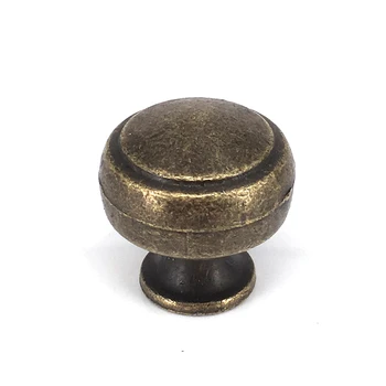

5PCS Dia 26mm Antique Furniture Cabinet Knobs Handles Retro Kitchen Drawer Cupboard Pull Door Handle Furniture Fittings
