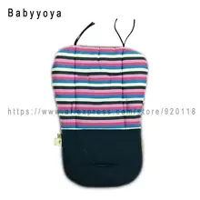 Детская коляска Лайнер Хлопок Подушка полосой коврик-матрац коврик для инвалидной коляски тележка детские автомобильные аксессуары для детской коляски