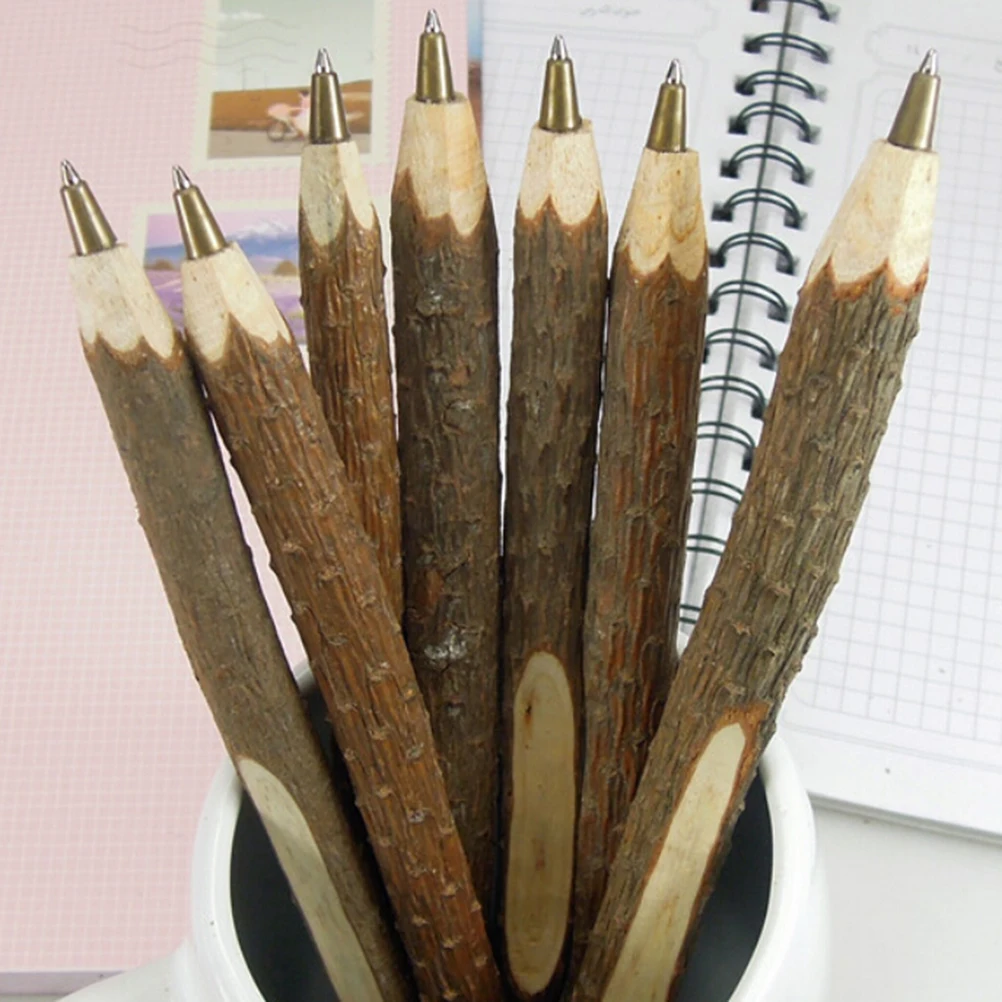 

Simple & Practical Vintage handmade wooden Design twig ballpoint pen / nice gift/wedding pen school office supplies 1PC