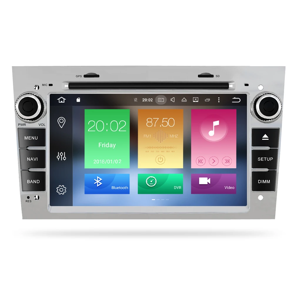 Excellent 7" Android 9.0 Car Radio GPS Player For Opel Astra H Zafira Vectra Vivaro Tigra Corsa C Carro DVD FM Video Navigation Multimedia 2