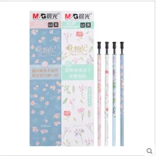 20 шт M& G канцелярские товары Chenguang 0,38/0,35 теплый гель с цветами ручка заправка