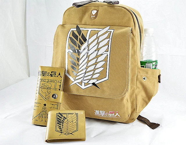 Hot Sale Anime Attack On Titan Backpack
