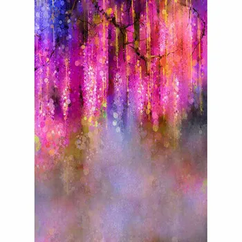 

LIFE MAGIC BOX Photo Studio Happy New Year 2019 Flowers Toile De Fond Pour Photo Backdrops