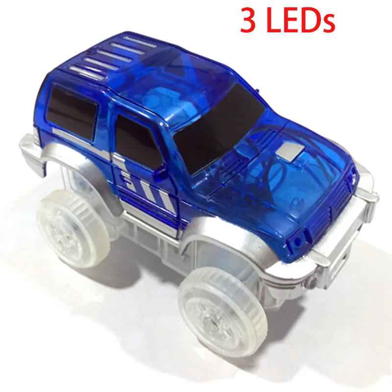 5 СВЕТОДИОДНЫЙ мигающий свет, Волшебная электроника для мальчиков, светодиодный игрушечный автомобиль, светящийся автомобиль, развивающие игрушки, подарок на день рождения для детей, детские игрушки - Цвет: 3 LED Lights