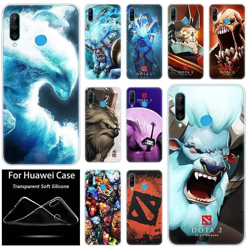 Модный мягкий силиконовый чехол Dota 2 Game для Huawei P30 20 Pro 10 P9 P8 Lite 2017 P Smart Z Plus 2019 NOVA 5i 5 |