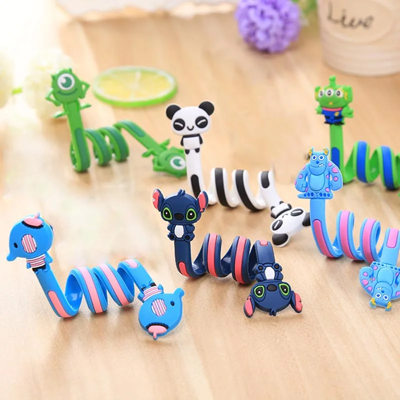 Long font b Cable b font font b Winder b font Cute Cartoon Animal Headphone Earphone