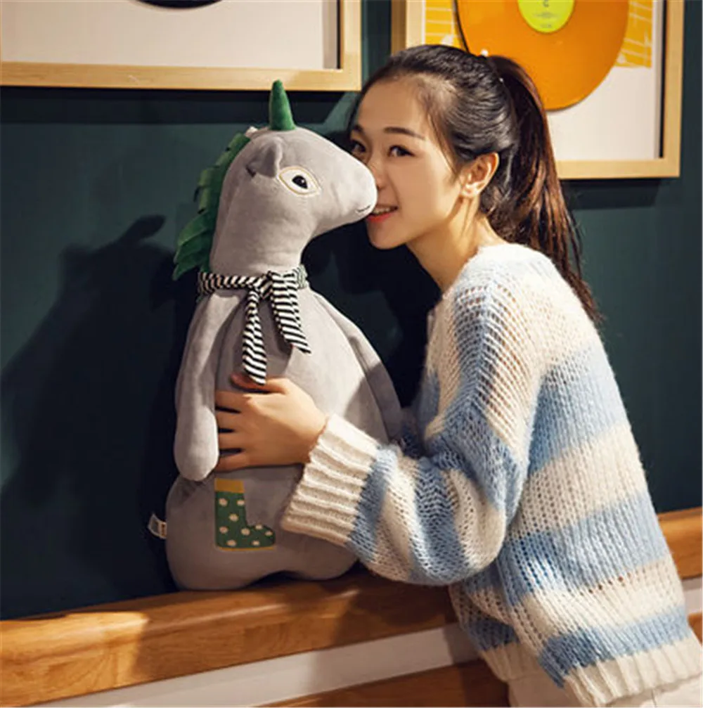 Fancytrader Soft Dog Animals Plush Pillow Doll Lovely Stuffed Big Pop Anime Dogs Toys for Kids Adults Gifts 3