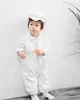2022 Thanksgiving Infant Baby Clothing Set Baby Romper with Hat 100 Cotton Baby Boy Clothes Baptism Baby Boy Clothes RBS195001 ► Photo 3/6