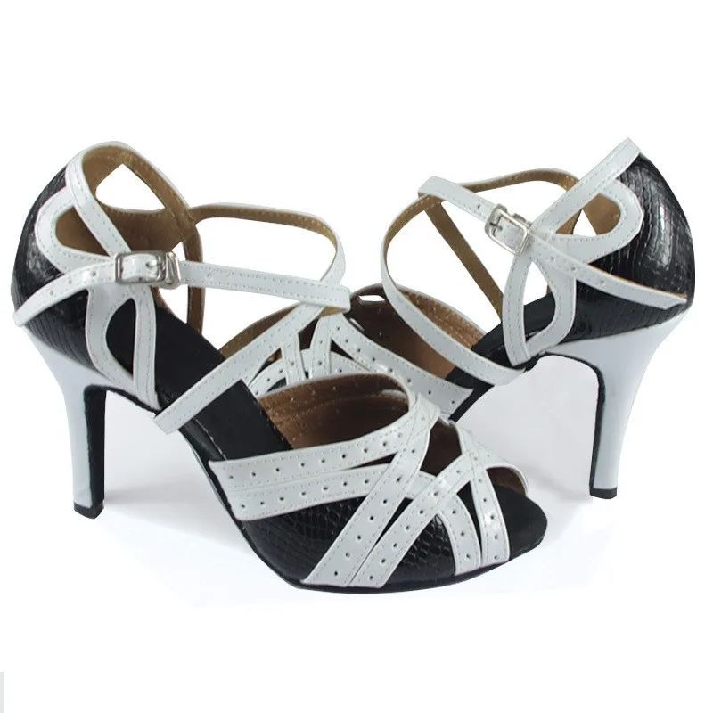 Orange-White-Purple-3-colors-for-choose-Ladies-quality-PU-tie-up-dancing-shoes-High-heels (3)
