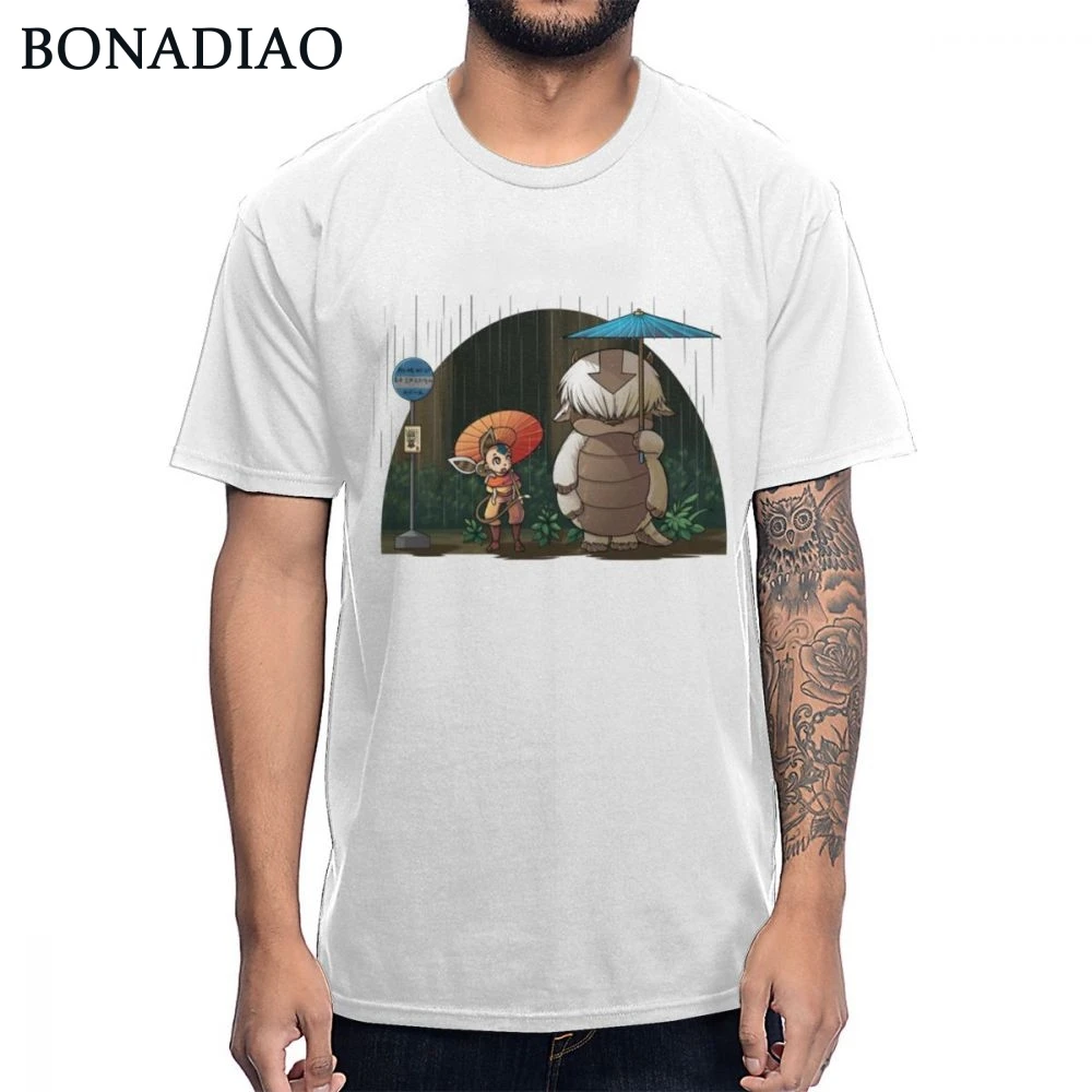 Aang Appa AirNomad Avatar The Last Airbender футболка Новинка My Neighbor Sky Bison Мужская с коротким рукавом