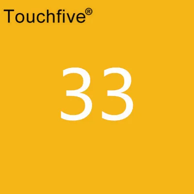 TOUCHFIVE опционально цвет соответствия искусство маркеры Кисть ручка эскиз на спиртовой основе маркеры двойная головка манга ручки для рисования товары для рукоделия - Цвет: 33