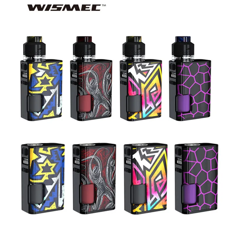 

Newest WISMEC Luxotic Surface 80W Squonk TC MOD/KIT w/ 6.5ml Squonk Bottle 0.001s Firing Speed Ecig Vape Mod VS Drag Nano KIT