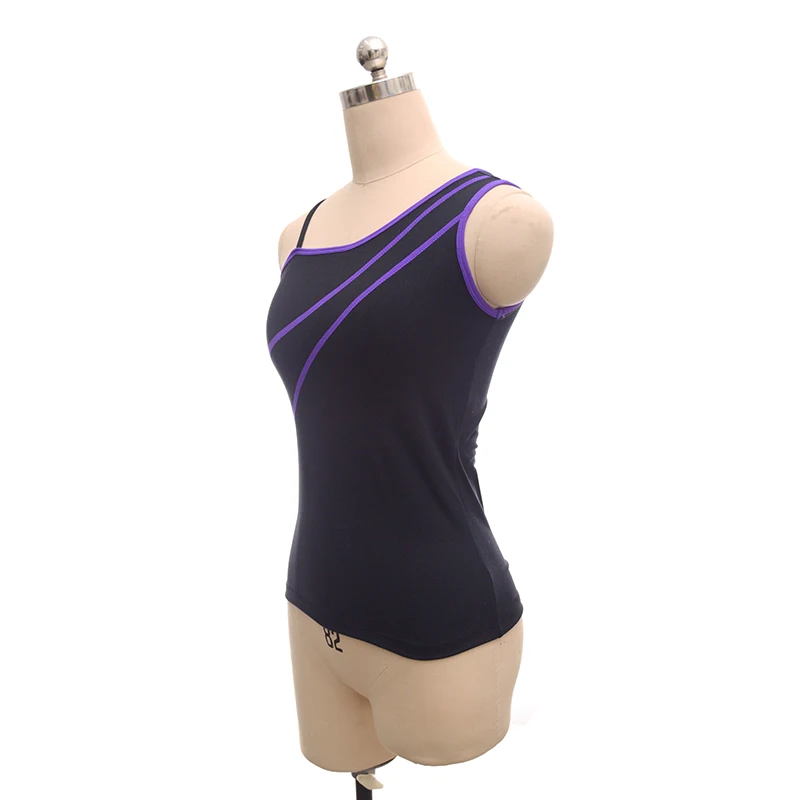 Figure Skating Tank Top Underwear Women's Training T-shirt Patinaje Artistic Gymnastics Sleeveless Top