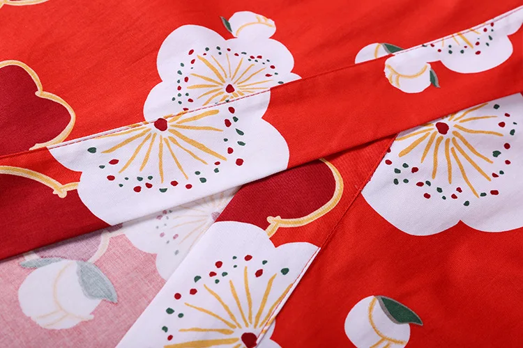 Чай в японском стиле церемония кимоно Женский традиционный винтажный Цветок юката одежда галстук-бабочка Obi Emboridery платье для женщин