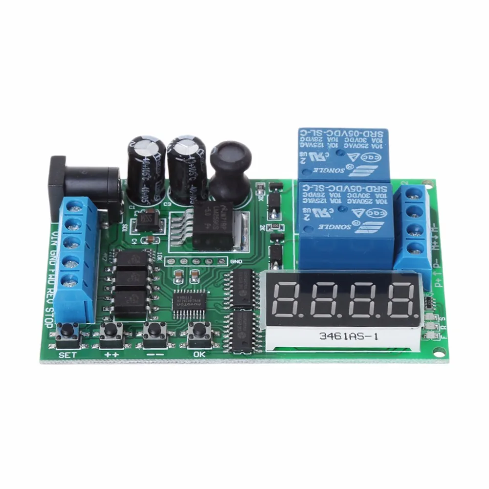 

Multi-function Motor Forward And Reverse Controller Timing Delay Relay Board