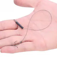 6 шт./кор. 6#8#10# карп рыболовные крючки готовая стяжка из высокоуглеродистой стали колючая крючок рыболовные крючки нейлоновая леска вертлюжная Рыбалка снасти аксессуар