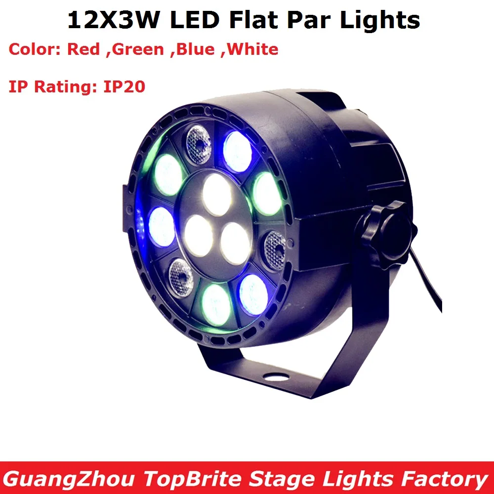 

LED Par 12x3w RGBW With DMX512 For Club Disco DJ Sound Activated Disco Ball Stage Light Lumiere Christmas Projector Dj Wedding