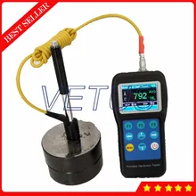 KH190 цветной ЖК-дисплей Портативный твердомер с автоматической функцией сигнализации Сплит Металл твердость измерительное устройство