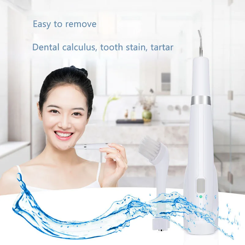 Профессиональный стоматологический зубной скалер с положительными ионами, ультразвуковое отбеливание зубов, чистящие инструменты для удаления зубного пятна, зубного камня