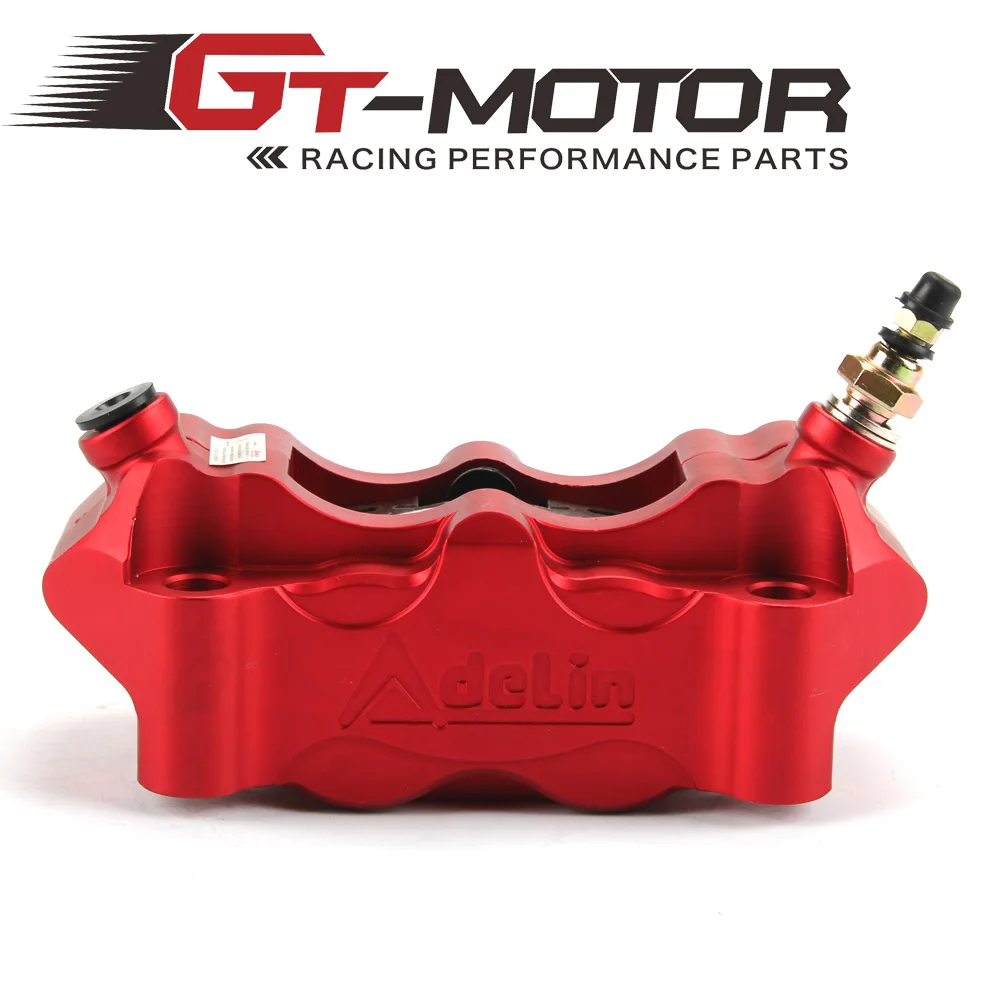 GT Motor - Adelin 100mm Motorcycle Front Brake Caliper With 4 Piston 32mm