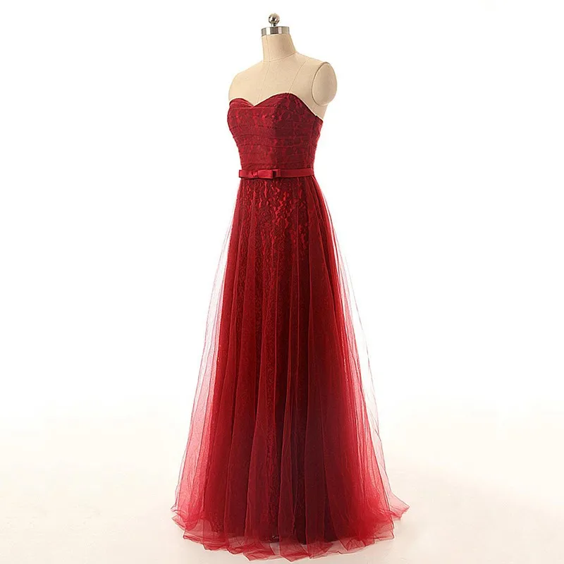 red-strapless-tulle-vintage-long-evening-dress-1