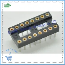 16 P DIP16 гнездо отверстие Круглый Pin DIP Socket 16pin и