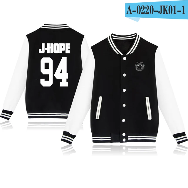 BTS Jungkook 94 J-HOPE Hipster Bangtan Boys invierno hombres gruesos Hombres Calientes abrigos Parkas moda Kpop chaqueta de béisbol mujeres 4xl - AliExpress