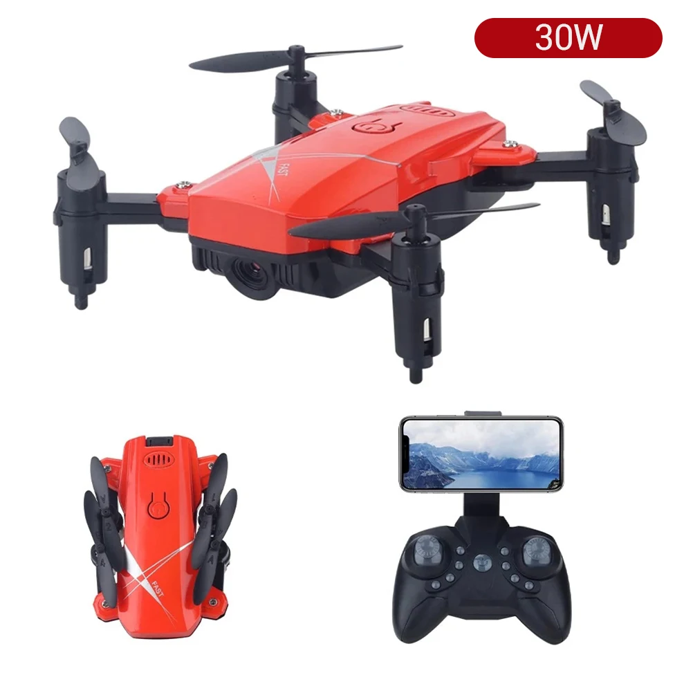Mini Drone With Camera Aerial Foldable Four-axis Aircraft Remote