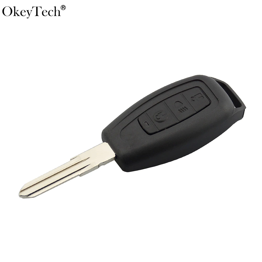 

Okeytech New Styling Replacement Auto Remote Car Key Shell Cover Case 3 Buttons For Indian TATA Key Special for India