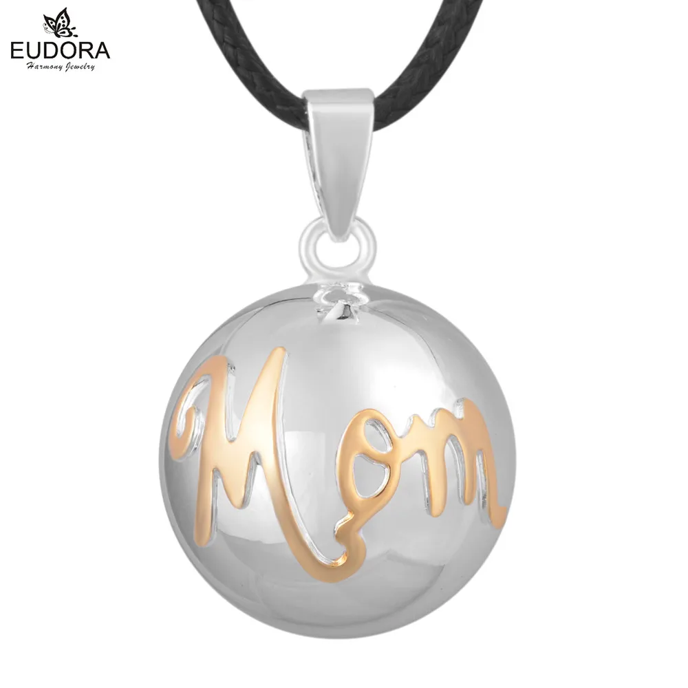 Fashion Jewelry Multifarious Angel Caller Pendant "Baby" Or "Mom" Harmony Chime Bola Ball Pregnant Women Long Pendant Necklaces 6